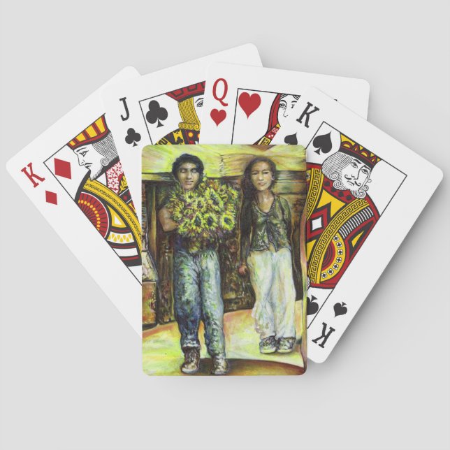 Jeu De Cartes Phase de ChapeI Sixtine d'un ChaIIenge (dos)