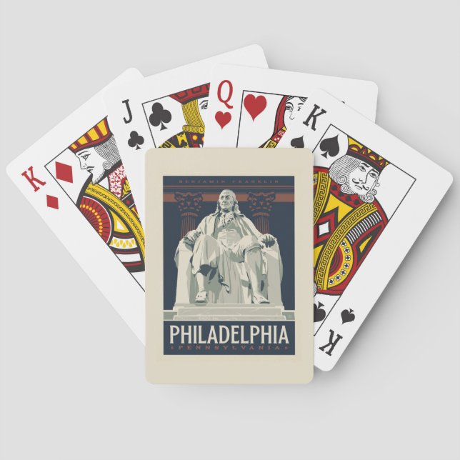 Jeu De Cartes Philadelphie | Institut Benjamin Franklin (dos)