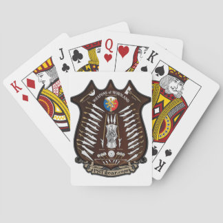 Jeu De Cartes Philippines Armes de Moroland Jouant aux cartes