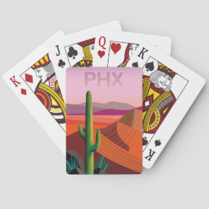 Jeu De Cartes Phoenix Arizona   Affiche