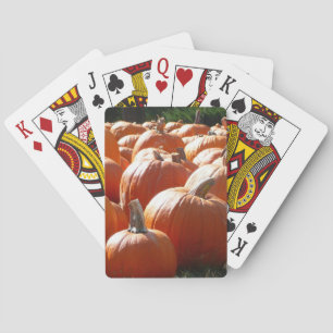 Jeu De Cartes Photo citrouille pour automne, Halloween ou Thanks