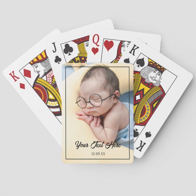 Jeu De Cartes Photo complète - Cartes de lecture verticales pers (dos)