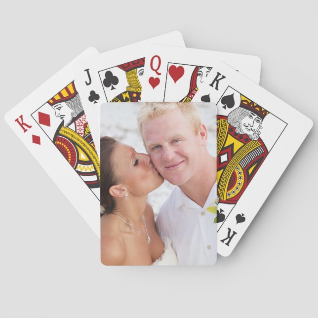 Jeu De Cartes Photo Customized Playing Cards (dos)