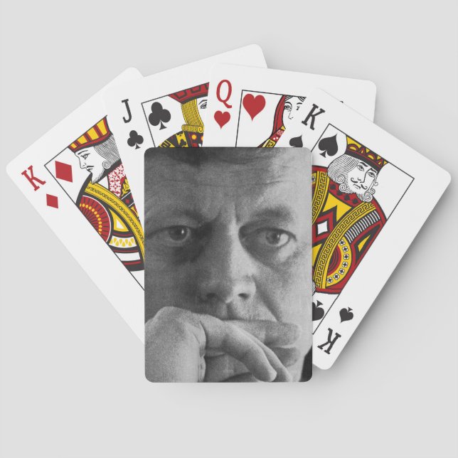 Jeu De Cartes Photo de John F. Kennedy (dos)