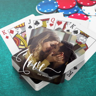 Jeu De Cartes Photo de script d'amour moderne