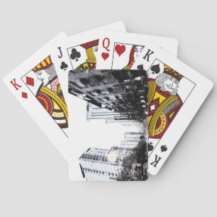 Jeu De Cartes photo de ville la nuit