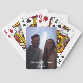 Jeu De Cartes Photo et texte 2 Collage photo