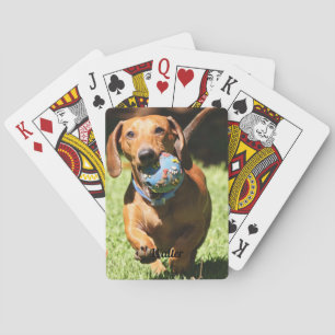 Jeu De Cartes Photo et texte personnalisés