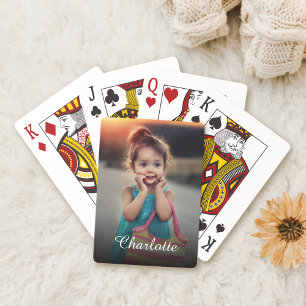 Jeu De Cartes Photo personnalisée