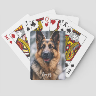 Jeu De Cartes Photo personnalisée de votre animal de compagnie a