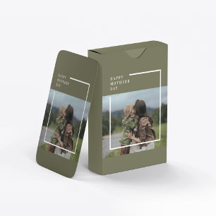 Jeu De Cartes Photo personnalisée Fête des mères Cadeau
