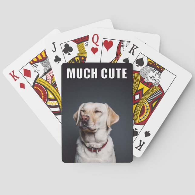 Jeu De Cartes Photo Personnalisée Pour Animaux De Compagnie Drôl (dos)