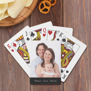 Jeu De Cartes Photo Personnalisée Votre Nom Lecture Des Cartes