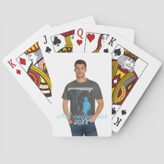 Jeu De Cartes Photo Vertical Complet - Texte personnalisé Script