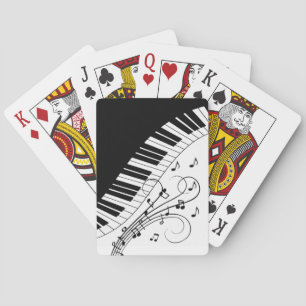 Jeu De Cartes Piano Keyboard Music Design