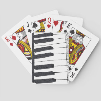 Jeu De Cartes Piano Keys Deck de cartes