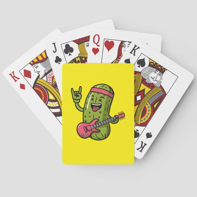 Jeu De Cartes Pickle Rock Star (dos)