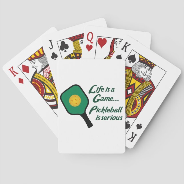 Jeu De Cartes Pickleball est sérieux (dos)