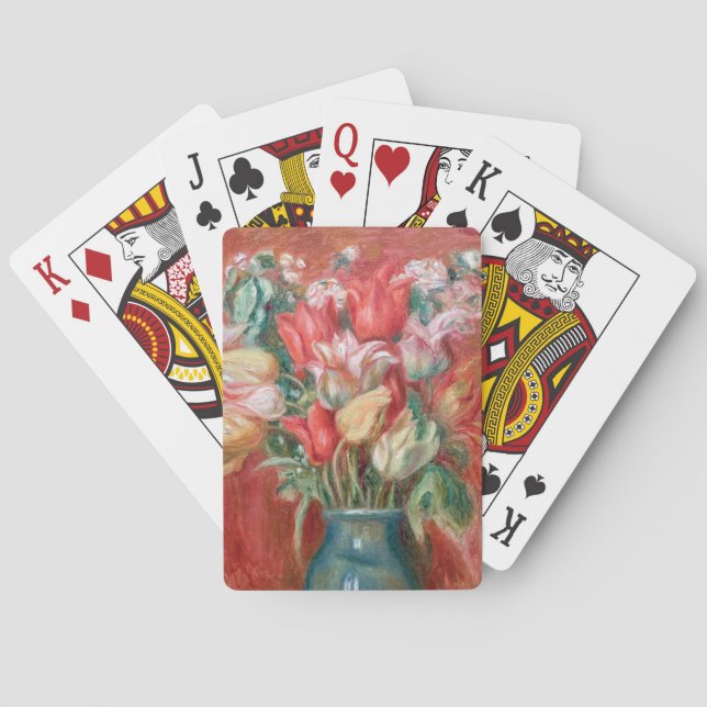 Jeu De Cartes Pierre-Auguste Renoir - Tulip Bouquet (dos)