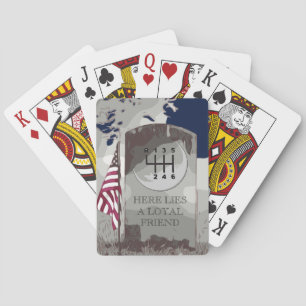 Jeu De Cartes Pierre tombale MANUELLE