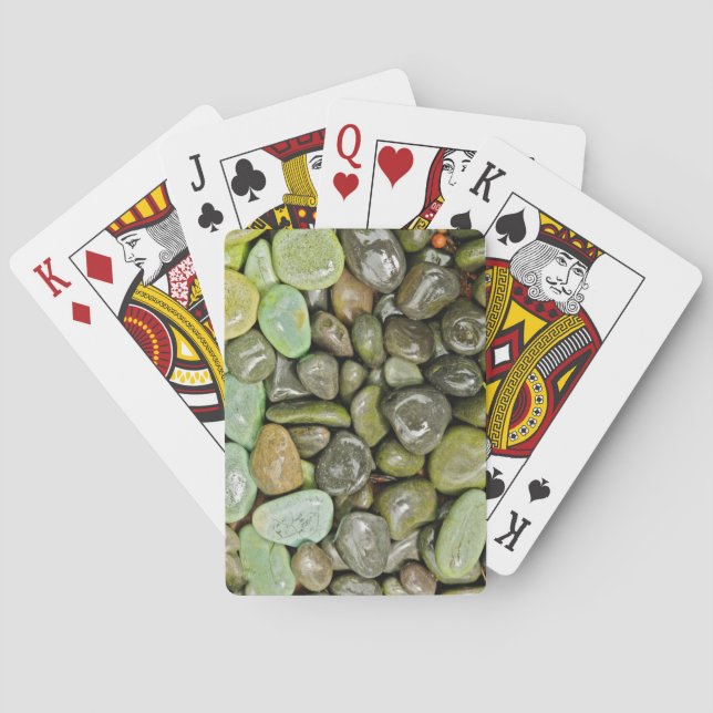 Jeu De Cartes Pierres décoratives d'aménagement paysager (dos)