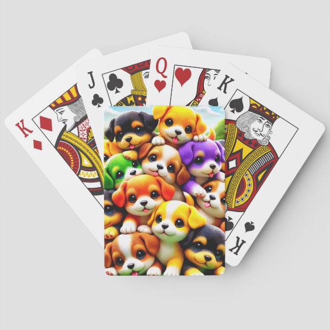 Jeu De Cartes Pile de marionnettes (dos)