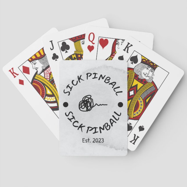 Jeu De Cartes Pinball malade (dos)