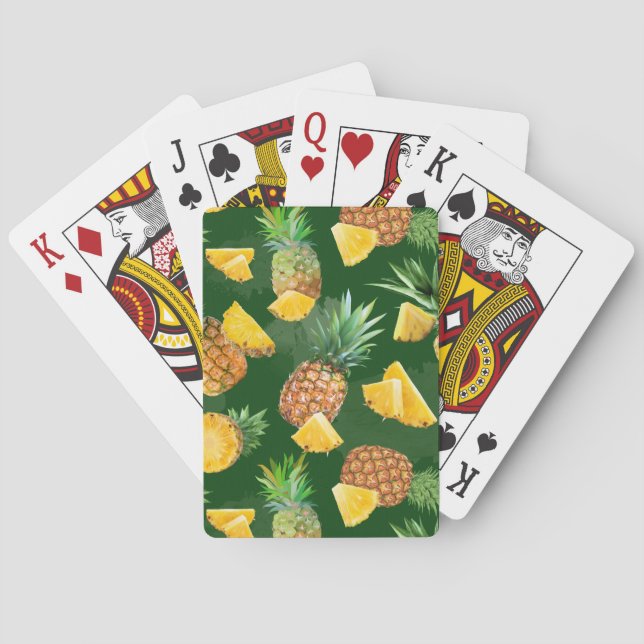 Jeu De Cartes Pineapple Pattern 9 (dos)