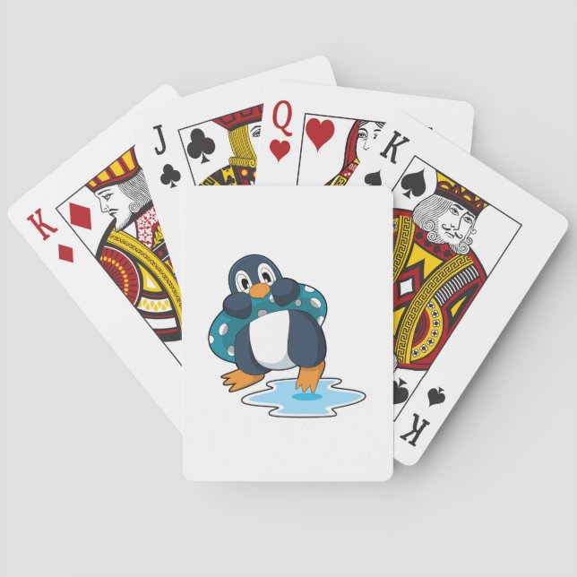 Jeu De Cartes Pingouin avec Lifebuoy (dos)