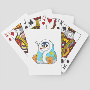 Jeu De Cartes Pingouin avec thermomètre clinique
