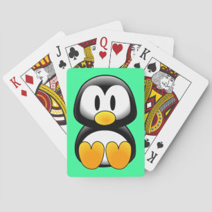 Jeu De Cartes Pingouin de dessin pour bébé mignon