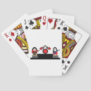 Jeu De Cartes Pingouin Rock and Roll Band
