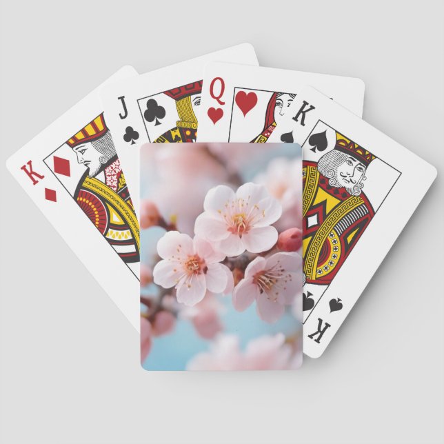 Jeu De Cartes Pink Blossom Magic (dos)