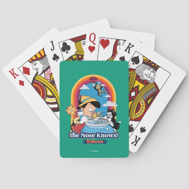 Jeu De Cartes Pinocchio | Le Nez Connaît (dos)