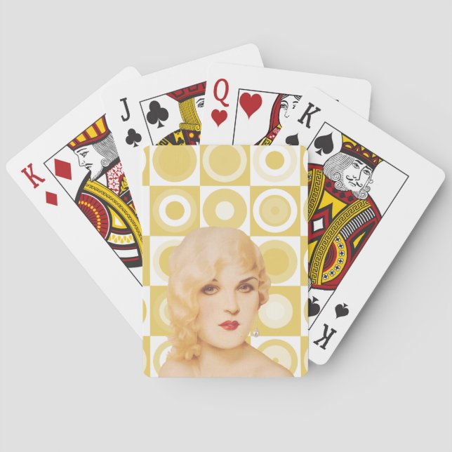 Jeu De Cartes Pinup des années 1930 (dos)