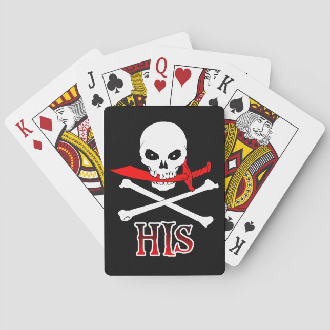 Jeu De Cartes Pirate (dos)