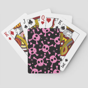 Jeu De Cartes Pirate Skull : Girlish Hearts Motif