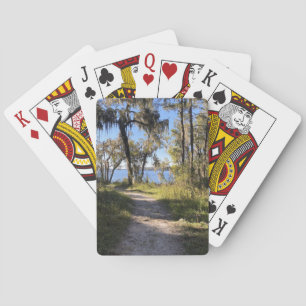 Jeu De Cartes Piste au bord de la rivière
