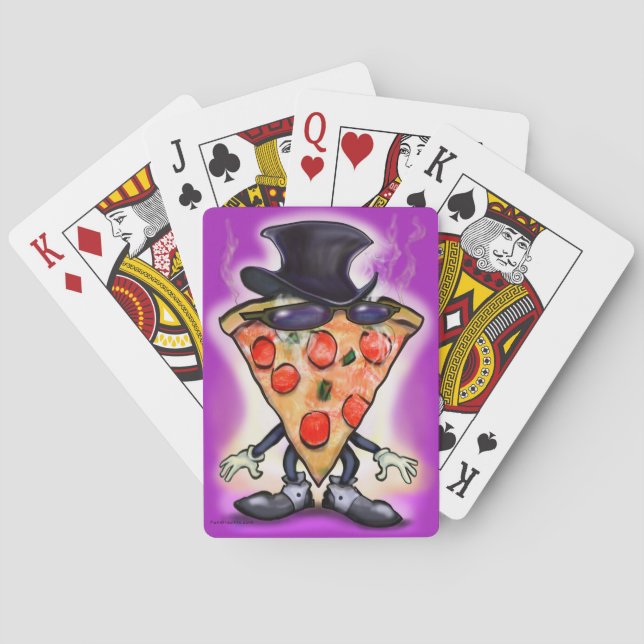 Jeu De Cartes Pizza classique (dos)