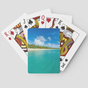 Jeu De Cartes Plage bordée de palmiers, Tonga