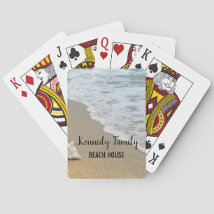 Jeu De Cartes Plage côtière de bord de mer Maison de vacances Gu