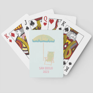 Jeu De Cartes Plage de San Diego