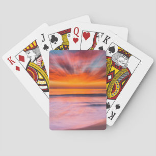 Jeu De Cartes Plage de Sunset Tamarack  Carlsbad, CA