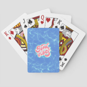 Jeu De Cartes Plage/piscine Good Vibes