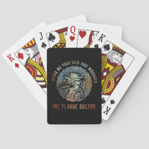 Jeu De Cartes Plague Docteur Moyen Age médiéval