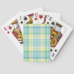 Jeu De Cartes Plaid en pastel