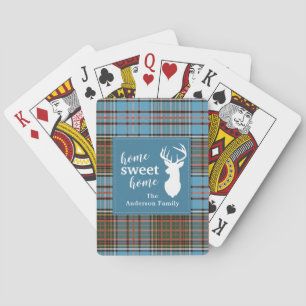Jeu De Cartes Plaid Home Sweet Home Tartan Anderson Tartan