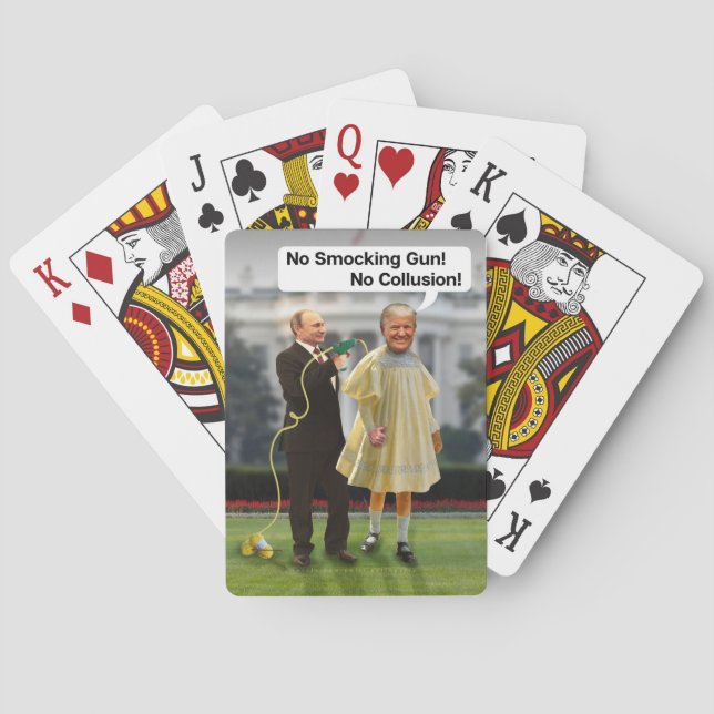 Jeu De Cartes Plaisanterie drôle d'arme à feu de smocks de (dos)