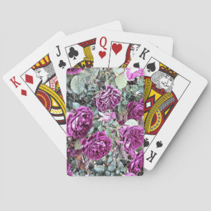 Jeu De Cartes Plan d'encre rose