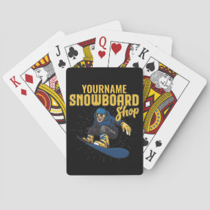 Jeu De Cartes Planche À Neige Sur Mesure Snowboard Shop Big Air